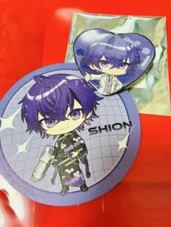 めておら Meteorites スイパラコラボ ハート缶バッジ 心音 しおん