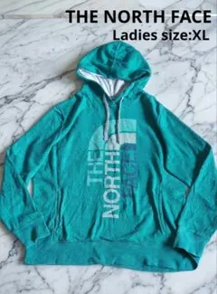 THE NORTH FACE レディース プルオーバーパーカー エメラルド XL