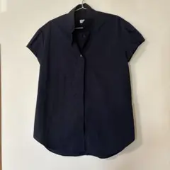 【美品】cccmalieシーマリーキャップスリーブブラウスブラック シーマリー cccmalie キャップスリーブブラウス