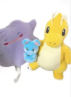 ポケモン ぬいぐるみ カイリュー メタモン 2体セット 5月獲得 - メルカリ