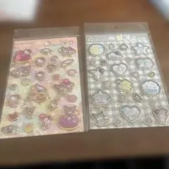 キャンディシール　ストーン付き　サンリオキャラクターズ　2種類