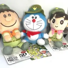 【タグ付き】映画ドラえもん　のび太の新恐竜 ぬいぐるみ3体セット
