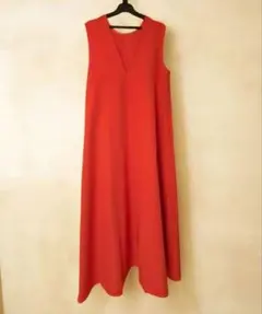 ur's ユアーズ♥前後2wayフレアワンピース オレンジ