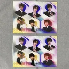 【匿名発送】ワーステ 購入特典 2Lブロマイド D 二宮隊 弓場隊 2点セット