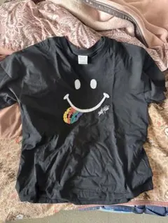 SMILEY FACE ブラック Tシャツ Mのサムネイル