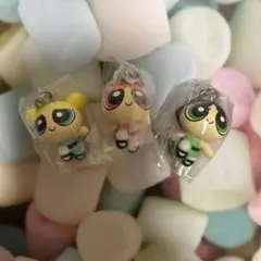 パワーパフガールズ　めじるしアクセサリー A 3種セット