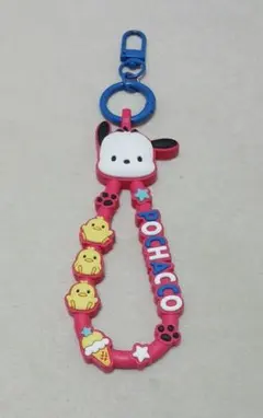 サンリオ オリジナル ラバーコードキーホルダー ストラップ　ポチャッコ