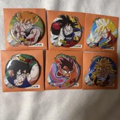 ドラゴンボールZ 缶バッジ 6個セット
