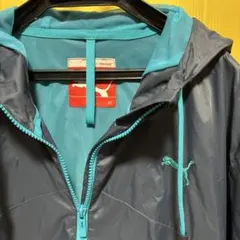 Puma ウィンドブレーカー XL ダークグレー　メンズ