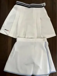 テニススコート　テニスウェアレディース　2着セット