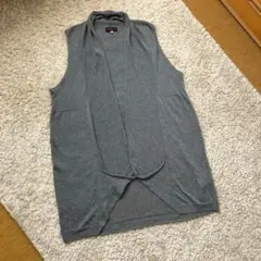 EVEX by KRIZIA ベスト ジレ ニット ロングジレ ニットジレ