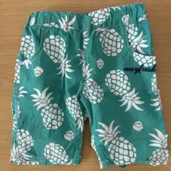 easyfreak パイナップル柄 ハーフパンツ 90
