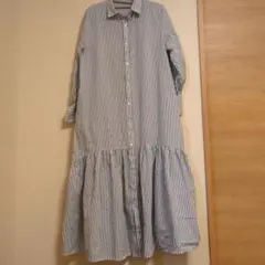 長袖 シャツ　ワンピース　春夏　ロペピクニック