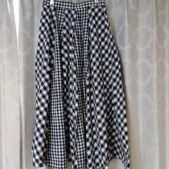 AMERICAN HOLIC チェック柄ロングスカート　Lサイズ