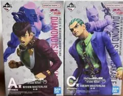 ジョジョの奇妙な冒険 一番くじ A賞 C賞 フィギュア 東方仗助 川尻浩作