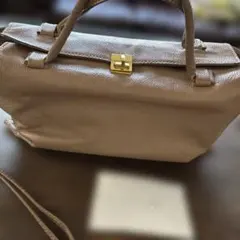 PotioR LUCY 2wayやぎ革ベージュ系 ショルダーバッグのサムネイル
