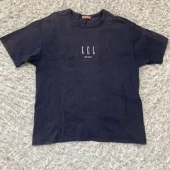LES CINQ LETTRES. ネイビー Tシャツ　champion コラボ