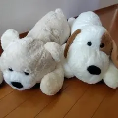 まったーりろんぐベアちゃん　わんちゃん　アミュキャラ　ぽち　オフホワイトのサムネイル