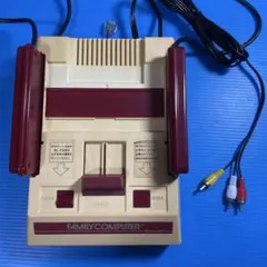 ④AV仕様ファミコン 美しい画像USB電源でしっかり遊べる！シンプル