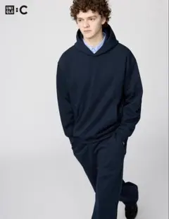 UNIQLO C スウェットオーバーサイズプルパーカ