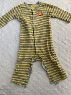 4343_s様ご依頼分　ホットビスケッツ　ミキハウス　ロンパース　長袖　80