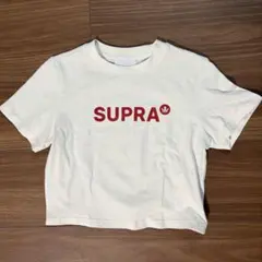 【値下げ中！】SUPRA スープラ Tシャツ 半袖 XS 白 ホワイトストリート