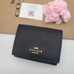 新商品　COACH　コーチ　折り財布　三つ折り財布　正規品