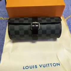 【美品】ルイヴィトンモノグラム エテュイ 3モントルウォッチケース