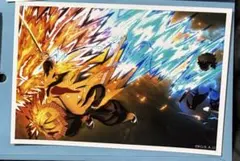 鬼滅の刃　無限城編　場面写ブロマイドくじ　我妻善逸　獪岳