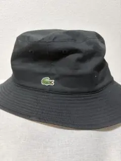 LACOSTE バケットハット ブラック