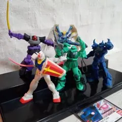 ガシャポン　ガンダム　MSセレクション５　フィギュア　５種セットのサムネイル
