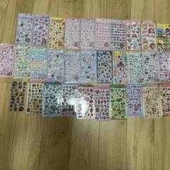 くま 平成 レトロ 海外製品 シール ぷっくり 立体 パンダ ユニコーン 