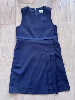 ペアレンツドリーム　お受験　ネイビー ノースリーブ ワンピース　120 ②