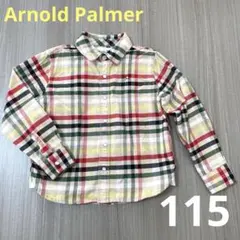 Arnold Palmer 長袖シャツ チェック柄 115cm