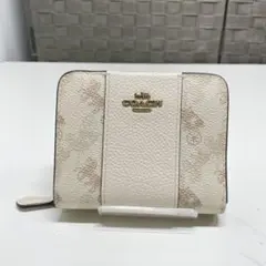 m*m様 COACH 二つ折り財布 ホワイト