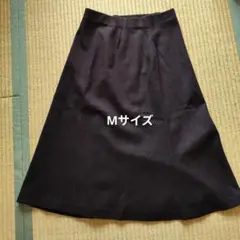 美品　ユニクロ　UNIQLO ブラッシュドジャージーフレアスカート(丈短め)