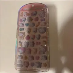 サンリオ　キティ　ボンボンドロップシール　コットンパフィー　シール　ボンドロ