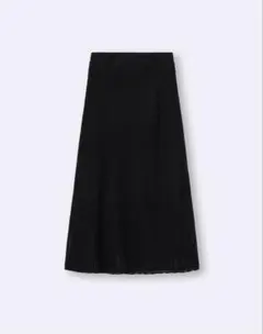 GU 透かし編みニットスカート
