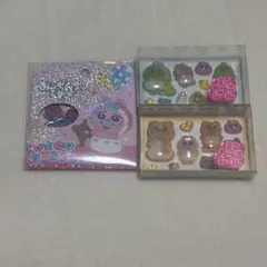 おぱんちゅうさぎ　おはじきシールフレーク ミニちゅるシール