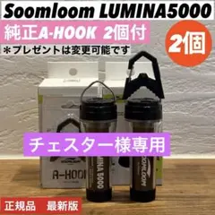 スームルーム　LUMINA5000 ルミナ5000 2個 プレゼント2個⑤