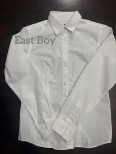 イーストボーイEastBoy 長袖白シャツ9号160