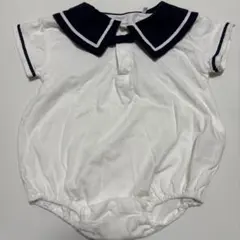 セーラー襟ロンパース サイズ80