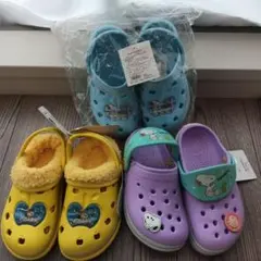 スヌーピー　サンダル　3足セット　17 18