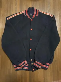 【EMPIRE】スタジャン ネイビー レッド