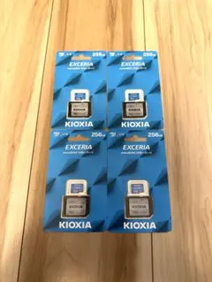 新品】KIOXIA EXCERIA 256GB UHS-Iカード4枚セット - メルカリ