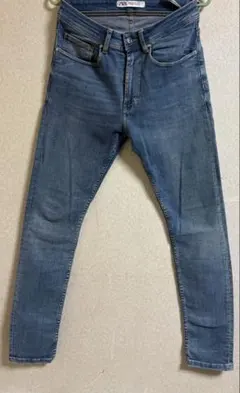 ZARA デニム スキニー　ライトブルー