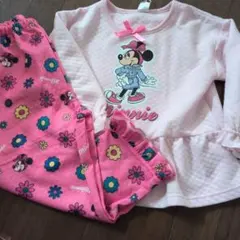 リトシー　リンクアット　パジャマ　ミニー　長袖　キルト生地