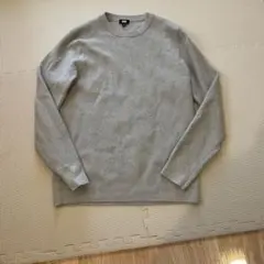 ウォッシャブルミラノリブクルーネックセーター ニット