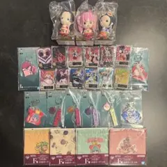 ワンピース 一番くじ メモリーオブヒロインズ E F H I賞 まとめ売りセット