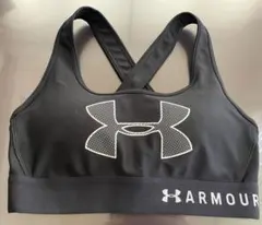 Under Armour ブラック スポーツブラ MD